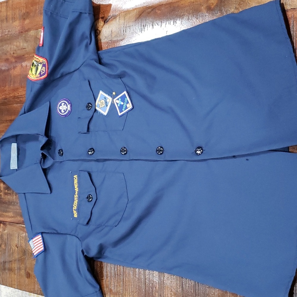 Boy Scouts button down shirt